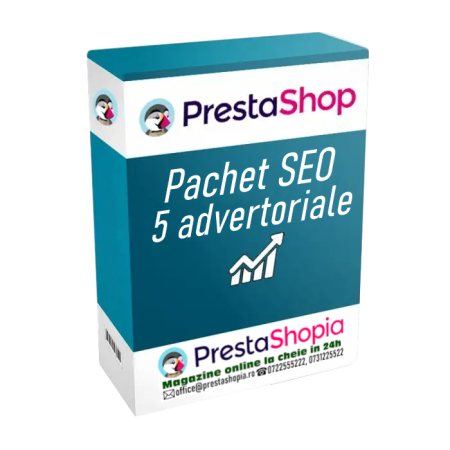 SEO Package: 5 Advertorials  - prestashop.store.ro