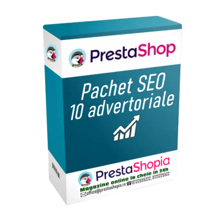 Pachet SEO 10 advertoriale - prestashop.store.ro